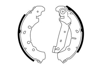 Bosch 0 986 487 599 <span>тормозные колодки задние</span>