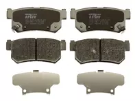 Задние тормозные колодки TRW GDB3366 для SsangYong Actyon 1 пок.