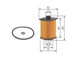 Bosch F026407152 <span>масляный фильтр</span>