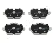 Задние тормозные колодки Japanparts  PP-0100AF