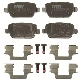 TRW GDB1708 <span>тормозные колодки задние</span>