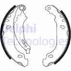 Задние тормозные колодки Delphi LS1848 для Peugeot 206 хэтчбек