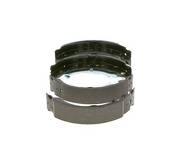Задние тормозные колодки Bosch 0 986 487 672 для Peugeot 206 хэтчбек