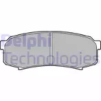 Задние тормозные колодки Delphi  LP963