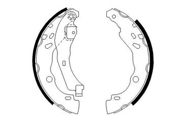 Bosch 0 986 487 627 <span>тормозные колодки задние</span>