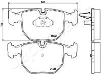 Передние тормозные колодки Japanparts  PA-0121AF