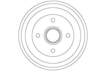 TRW DB4308MR <span>задний тормозной барабан</span>