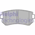 Задние тормозные колодки Delphi  LP2303