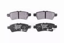 Задние тормозные колодки Hella Pagid 8DB 355 012-081 для Nissan Pathfinder 3 пок. / R51 / рестайлинг