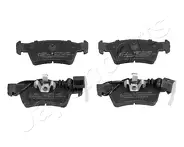 Задние тормозные колодки Japanparts PP-0924AF для Porsche Cayenne 9PA