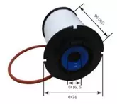 Топливный фильтр JS Asakashi FE52001