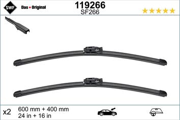 SWF VisioFlex 119266 <span>щетки стеклоочистителя мм</span>