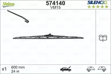 Стеклоочиститель Valeo Silencio Performance 600 мм VM15