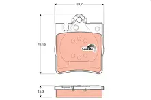 Задние тормозные колодки TRW  GDB1334