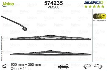Valeo Silencio Performance VM200 <span>щетки стеклоочистителя 600/350 мм</span>