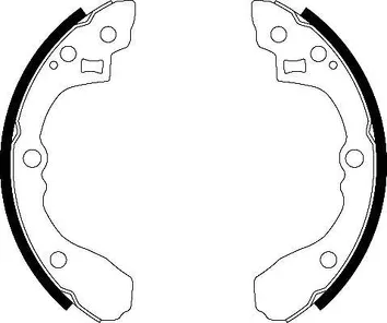 TRW GS8439 <span>тормозные колодки задние</span>