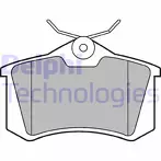 Задние тормозные колодки Delphi  LP2254