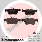 Задние тормозные колодки Zimmermann  22531.160.1