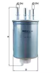Топливный фильтр Mahle  KL 1044