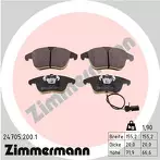 Передние тормозные колодки Zimmermann  24705.200.1