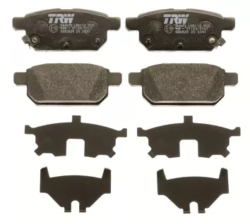 TRW GDB3529 <span>тормозные колодки задние</span>