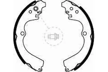 TRW GS8584 <span>тормозные колодки задние</span>