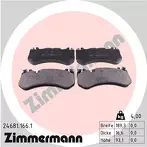 Передние тормозные колодки Zimmermann  24681.166.1