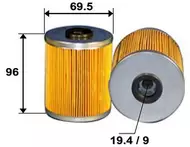 Топливный фильтр JS Asakashi  FE1007