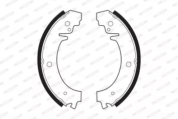 Ferodo FSB59 <span>тормозные колодки задние</span>