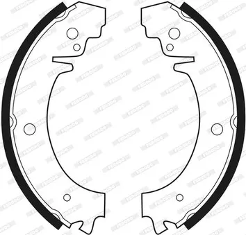 Ferodo FSB59 <span>тормозные колодки задние</span>