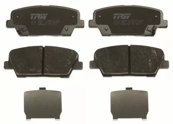 TRW GDB3499 <span>тормозные колодки задние</span>