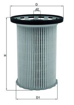 Mahle KX 341 <span>топливный фильтр</span>