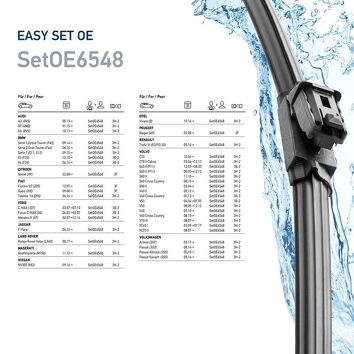 Hella EasySets SetOE6548 <span>щетки стеклоочистителя 650/475 мм</span>