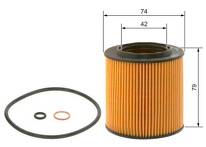 Масляный фильтр Bosch  0 986 4B7 019