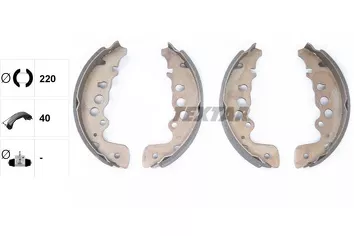 Textar 91057600 <span>тормозные колодки задние</span>