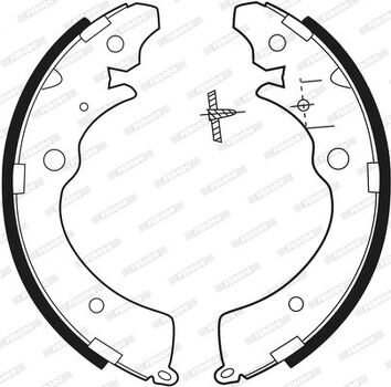 Ferodo FSB318 <span>тормозные колодки задние</span>