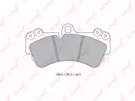 Передние тормозные колодки Lynx BD-8005 для Mercedes-Benz G-Class W463 / рестайлинг