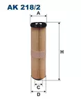 Воздушный фильтр Filtron  AK 218/2