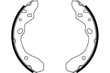 TRW GS8582 <span>тормозные колодки задние</span>