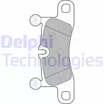 Задние тормозные колодки Delphi LP2233 для Porsche Cayenne 92A