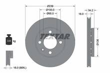 Тормозной диск Textar 92072003 для Volkswagen Lupo 1 пок.