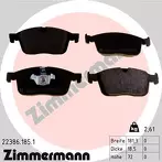 Передние тормозные колодки Zimmermann  22386.185.1
