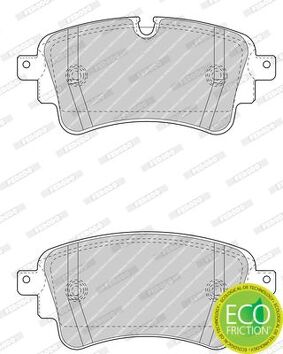 Ferodo Premier Eco Friction FDB4617 <span>тормозные колодки задние</span>