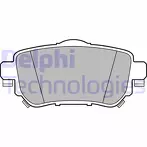 Задние тормозные колодки Delphi  LP3145
