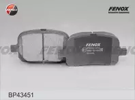 Передние тормозные колодки Fenox  BP43451