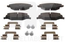 Передние тормозные колодки NK 224304 для Volkswagen Polo 5 пок. / седан