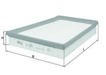 Воздушный фильтр Knecht LX 2879