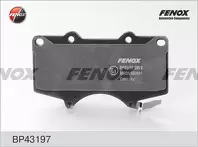 Передние тормозные колодки Fenox BP43197 для Toyota Hilux 7 пок.