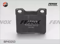 Задние тормозные колодки Fenox  BP43253
