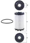 Масляный фильтр Mahle  OX 1184D